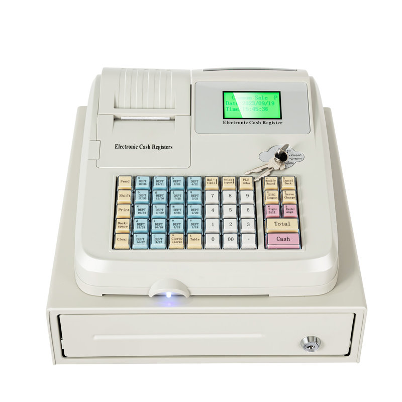 YaoTown 48 Keys Electronic Metal Cash Register Reviews Wayfair Canada